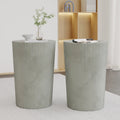 Beistelltische aus Eisen mit Sonnenstrahl-Design (2er-Set)
