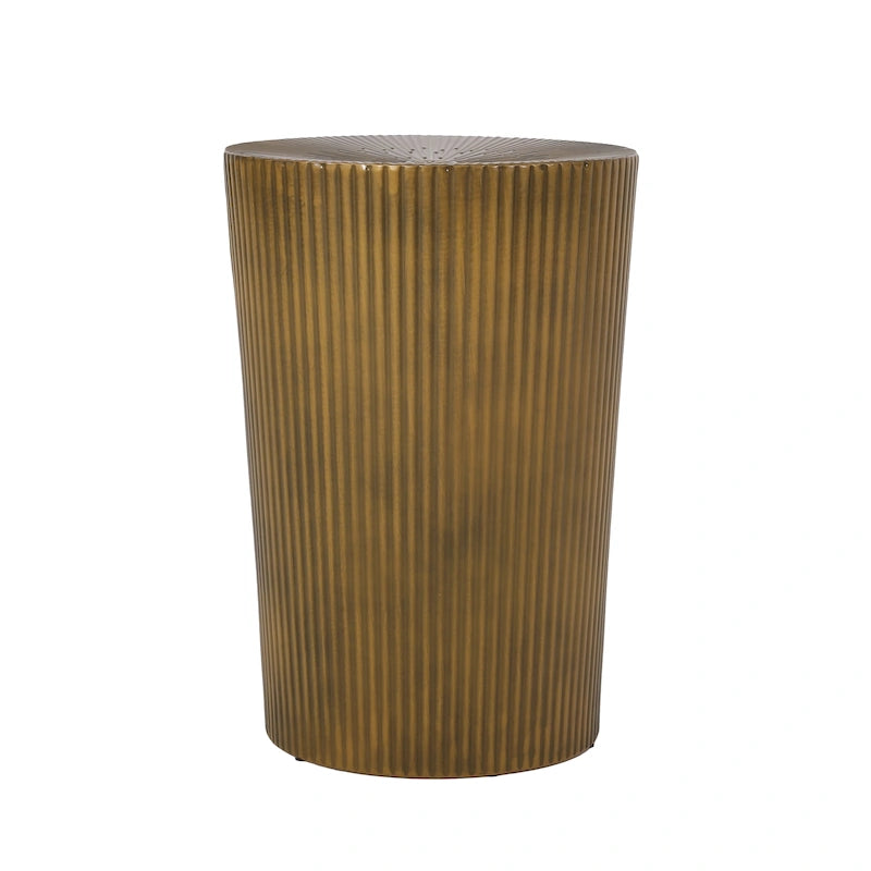 Beistelltische aus Eisen mit Sonnenstrahl-Design (2er-Set)