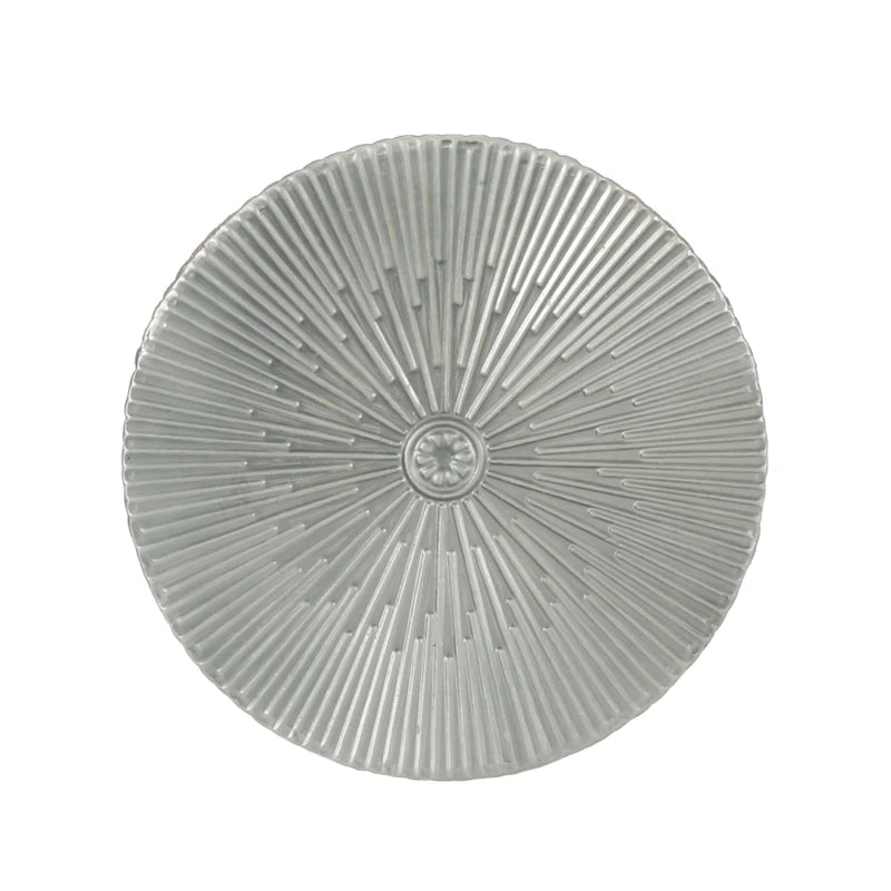 Beistelltische aus Eisen mit Sonnenstrahl-Design (2er-Set)