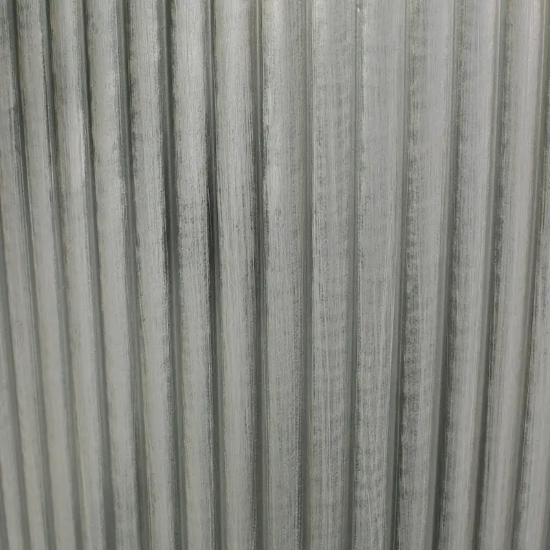 Beistelltische aus Eisen mit Sonnenstrahl-Design (2er-Set)