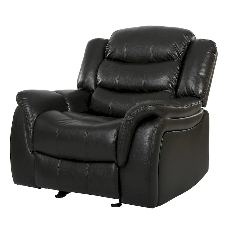 PU Leather Glider Recliner Chair