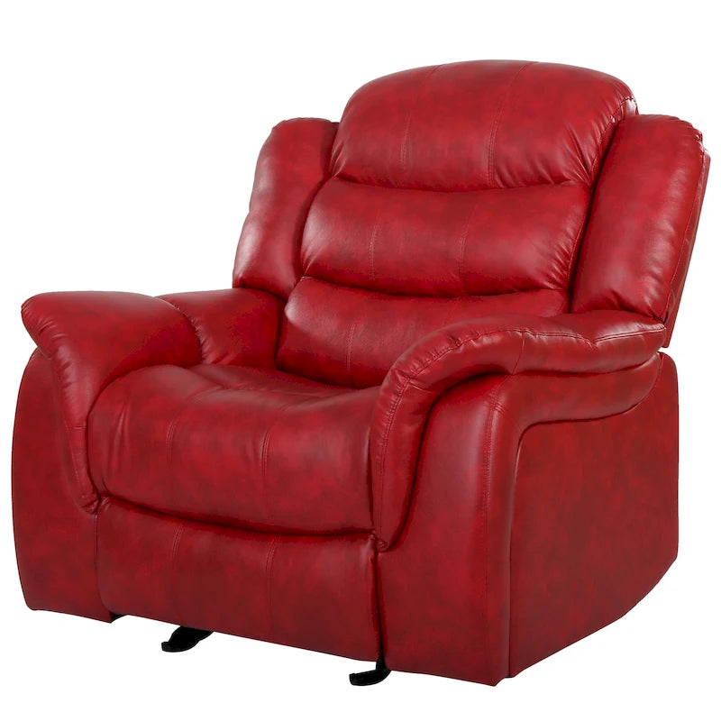 PU Leather Glider Recliner Chair