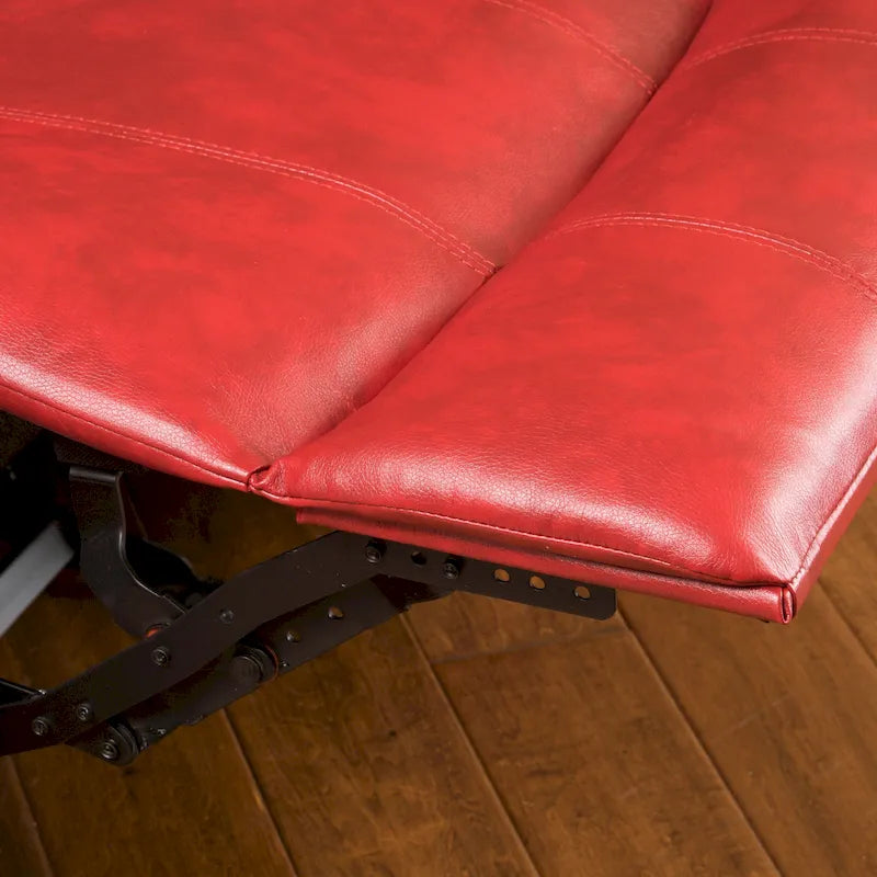 PU Leather Glider Recliner Chair