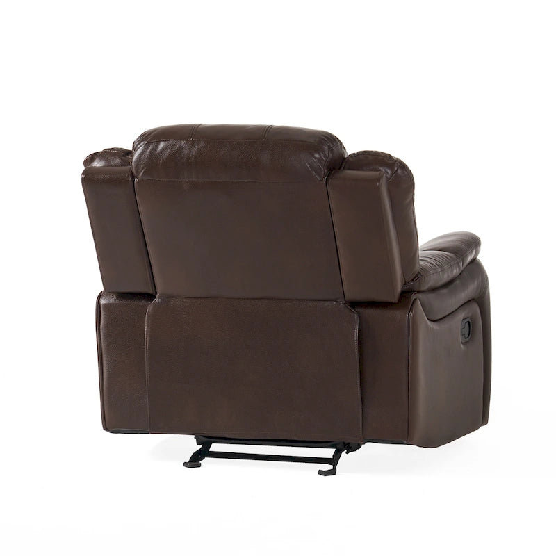 PU Leather Glider Recliner Chair