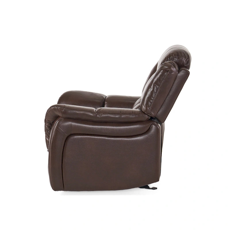 PU Leather Glider Recliner Chair