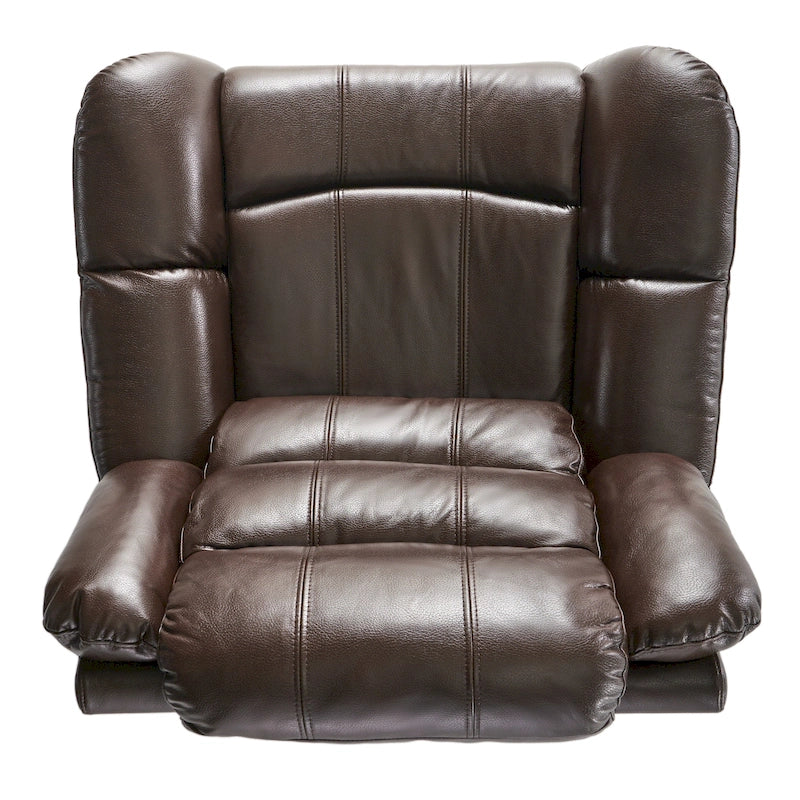 PU Leather Glider Recliner Chair