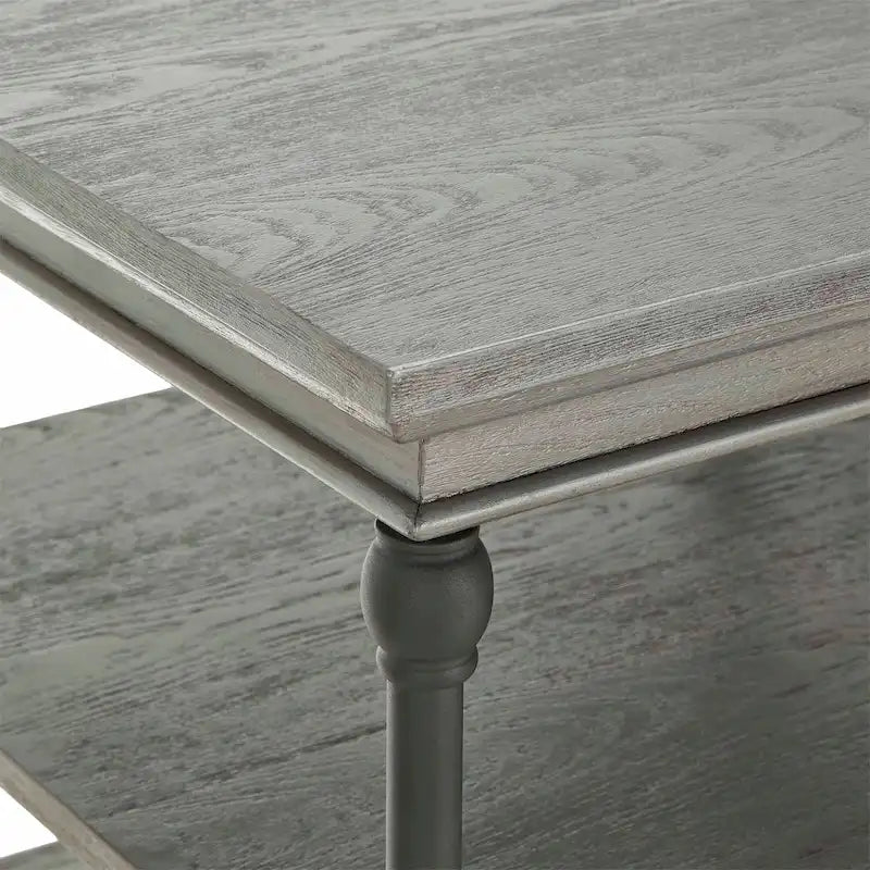 Beistelltisch mit Gesims und Stauraum