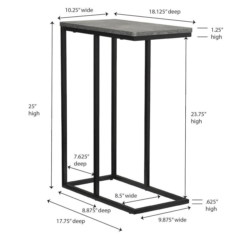 C-Beistelltisch
