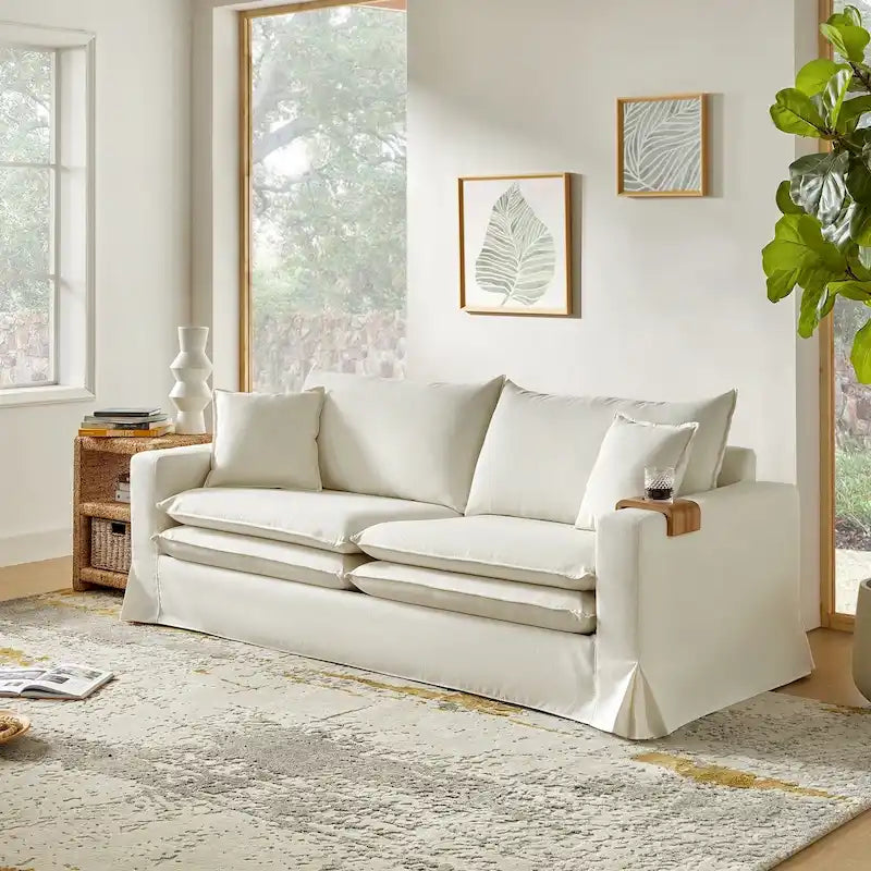 Modernes Sofa mit abnehmbarem Bezug