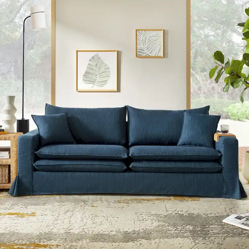 Modernes Sofa mit abnehmbarem Bezug