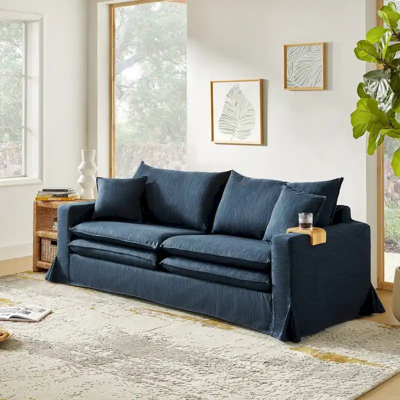 Modernes Sofa mit abnehmbarem Bezug