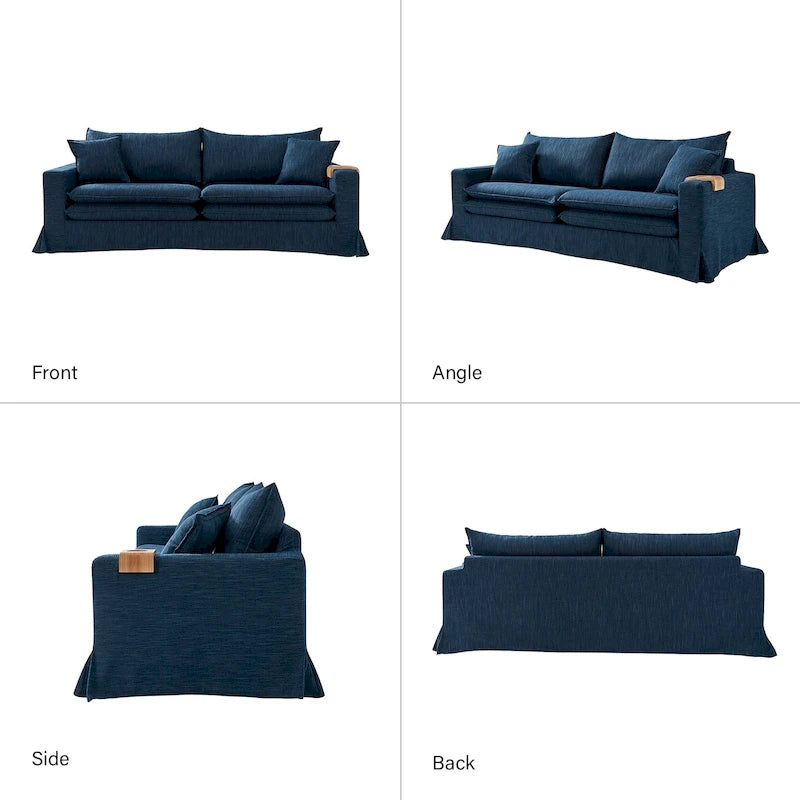 Modernes Sofa mit abnehmbarem Bezug