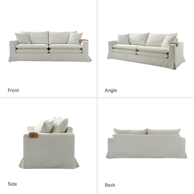 Modernes Sofa mit abnehmbarem Bezug