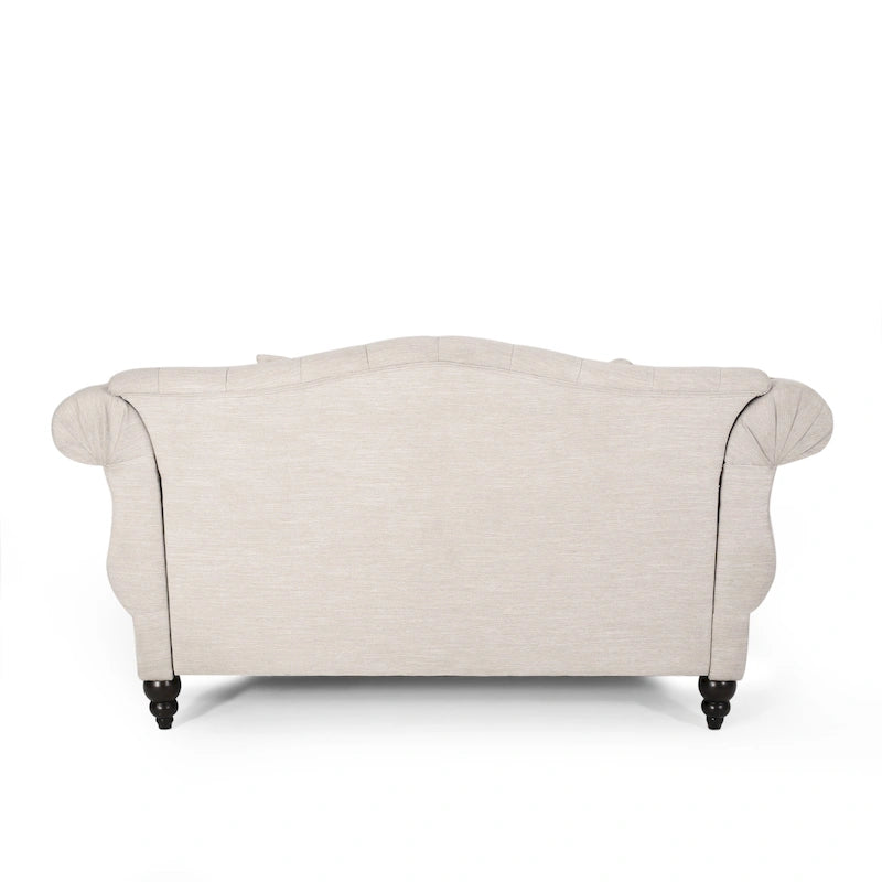 Chaise longue double capitonnée par - 62.50 L x 58.50 W x 34.00 H