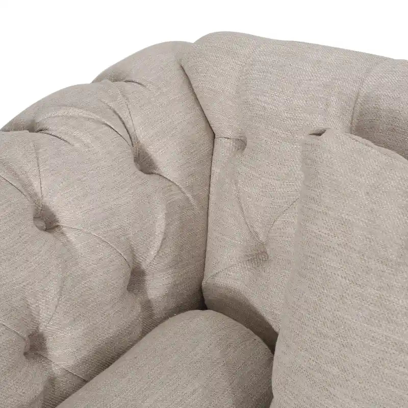Chaise longue double capitonnée par - 62.50 L x 58.50 W x 34.00 H