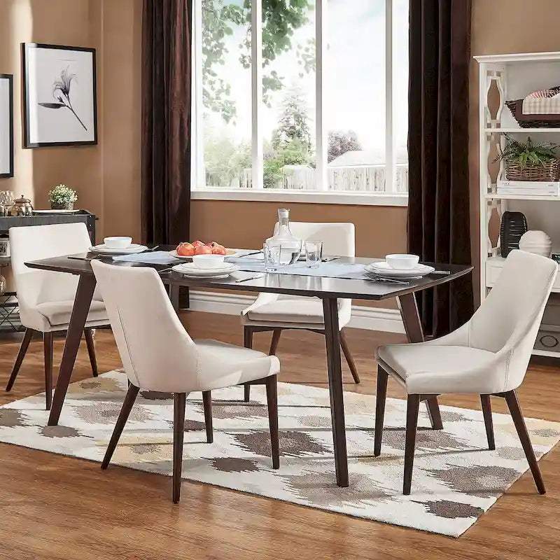 Mid-century Barrel-back Dining Chairs (Set of 2)