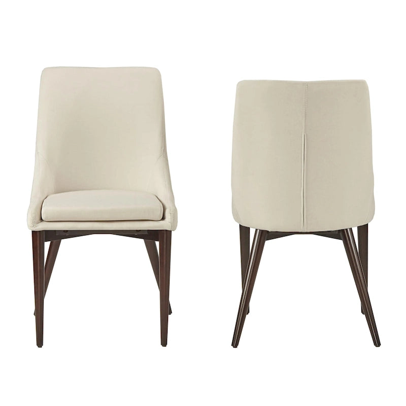Mid-century Barrel-back Dining Chairs (Set of 2)