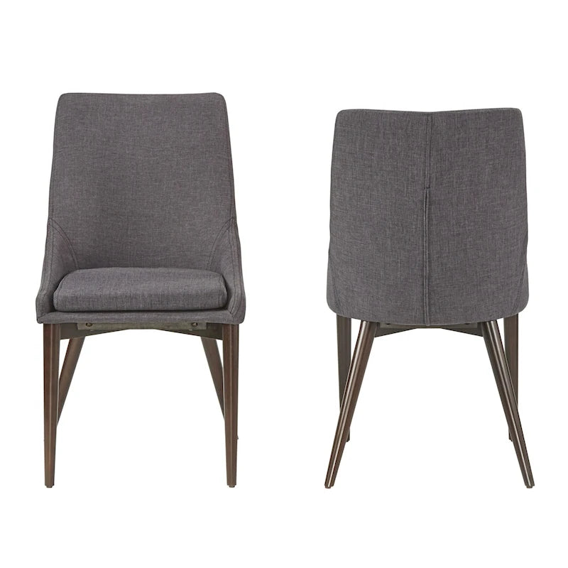 Mid-century Barrel-back Dining Chairs (Set of 2)