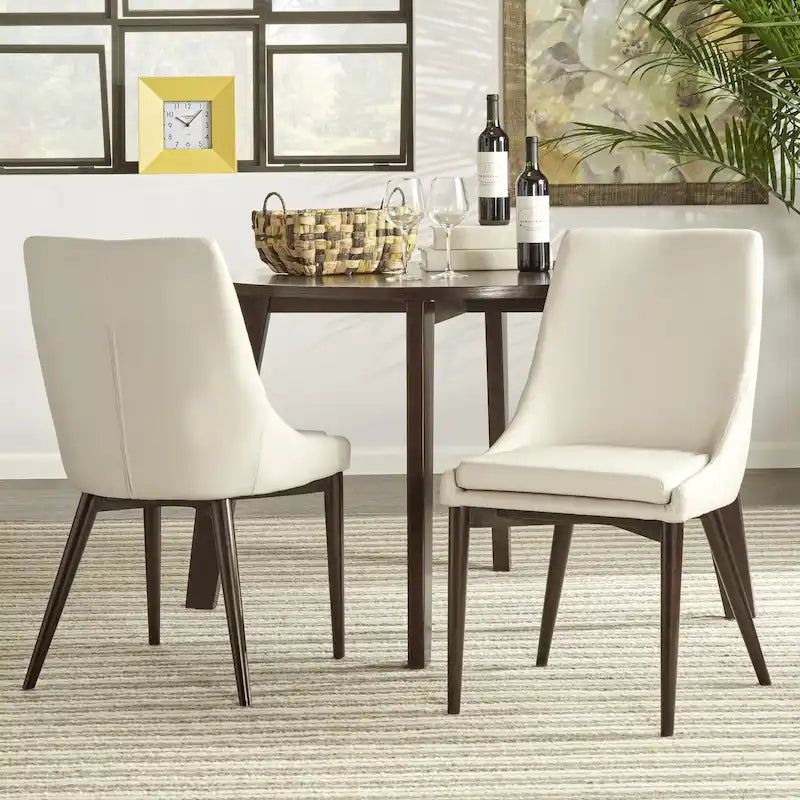 Sedie da pranzo Barrel-back di metà secolo (set di 2)