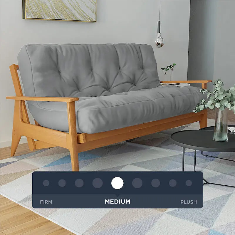 Matelas futon grand lit en mousse à mémoire de forme de 8 pouces