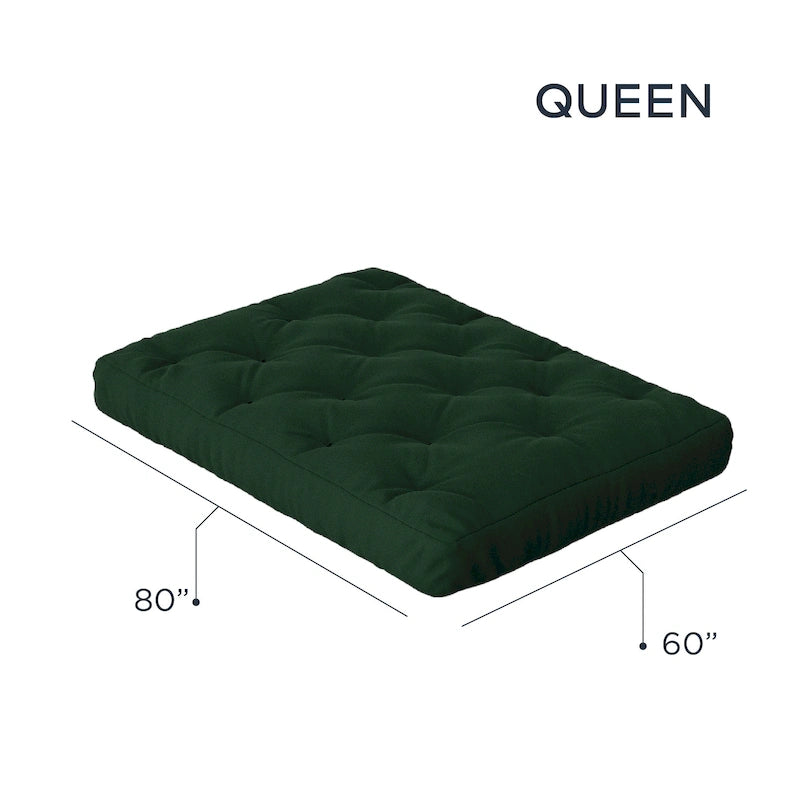 Matelas futon grand lit en mousse à mémoire de forme de 8 pouces