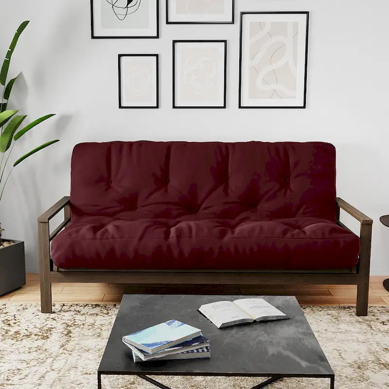 Matelas futon grand lit en mousse à mémoire de forme de 8 pouces