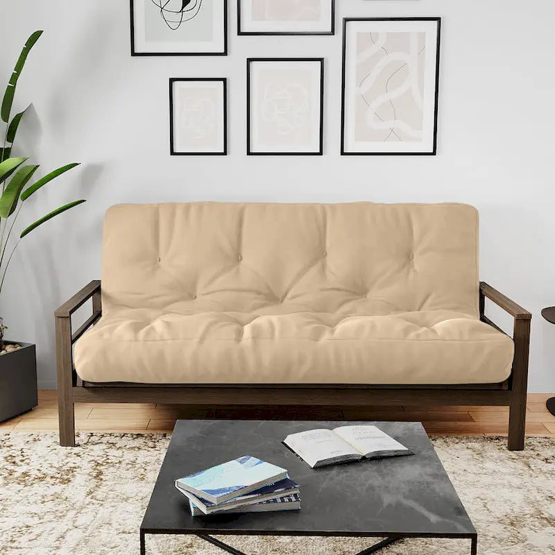 Matelas futon grand lit en mousse à mémoire de forme de 8 pouces