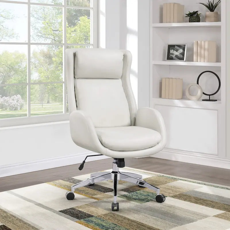 Blanchard Office Chair in Faux Leather