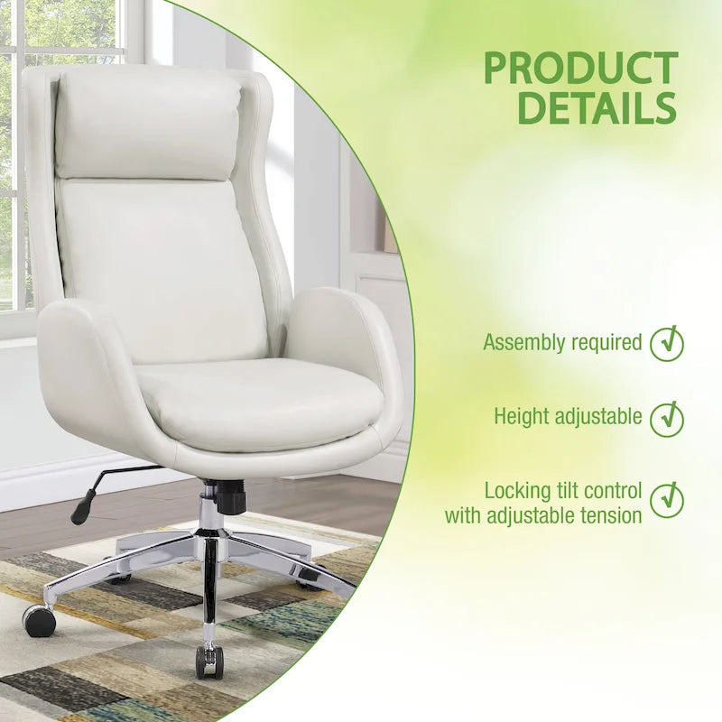 Office Chair in Faux Leather