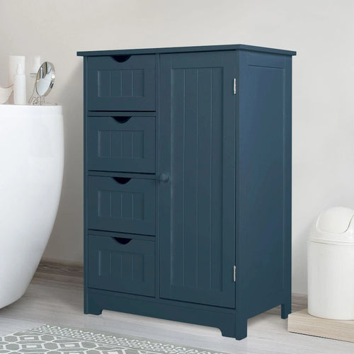Badezimmer-Bodenschrank mit 4 Schubladen