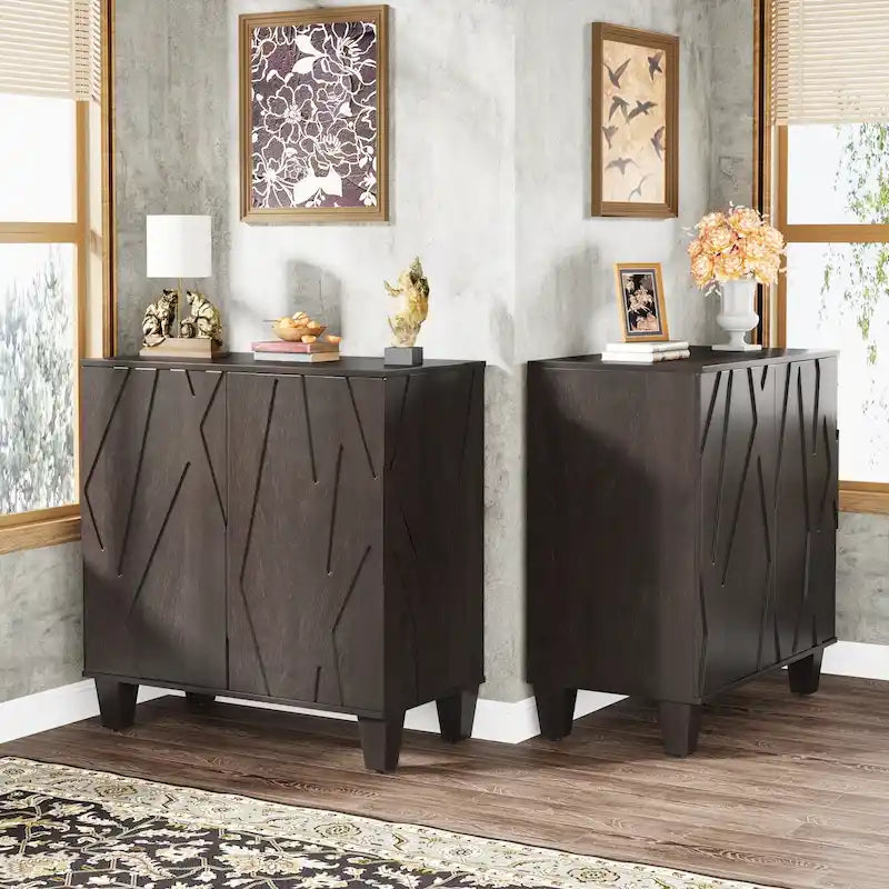 Großes Vintage-Sideboard, Buffetschrank für Küche und Esszimmer