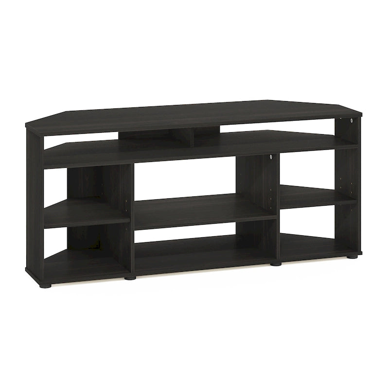Corner TV Stand TV up to 55 Inches, Espresso