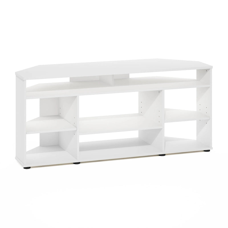 Corner TV Stand TV up to 55 Inches, Espresso
