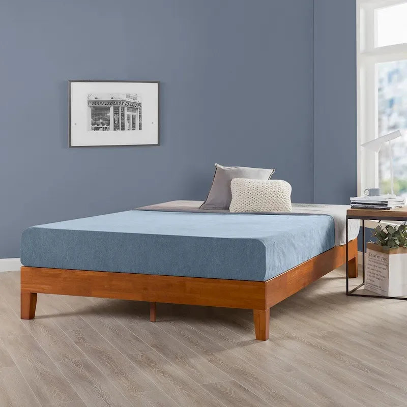 Grand Solid Wood 12-inch Platform Bed Frame