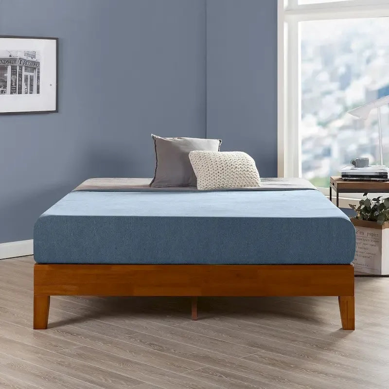 Grand Solid Wood 12-inch Platform Bed Frame