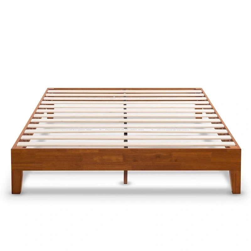 Grand Solid Wood 12-inch Platform Bed Frame