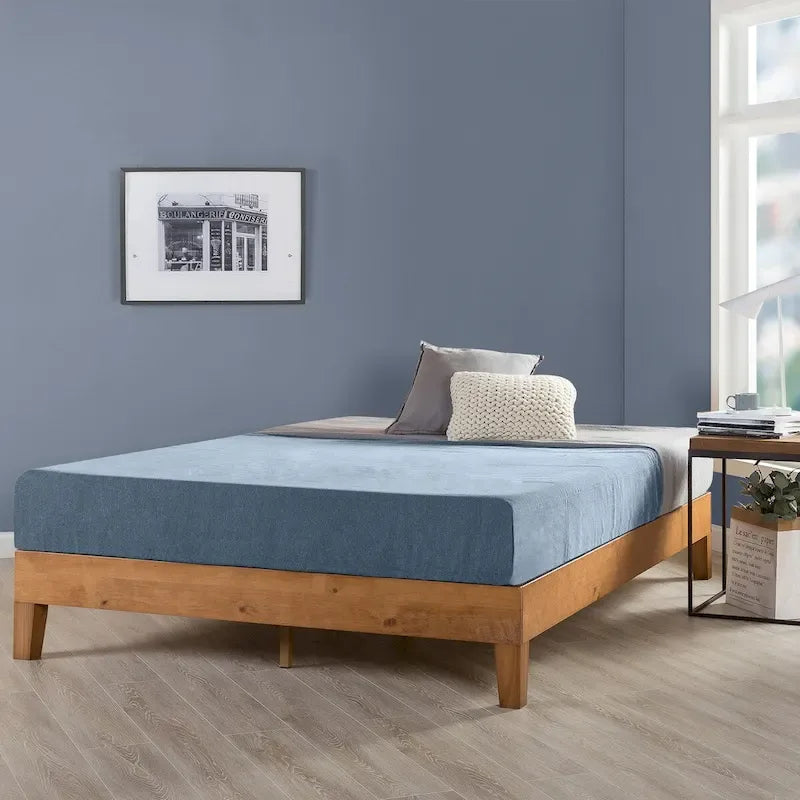 Grand Solid Wood 12-inch Platform Bed Frame