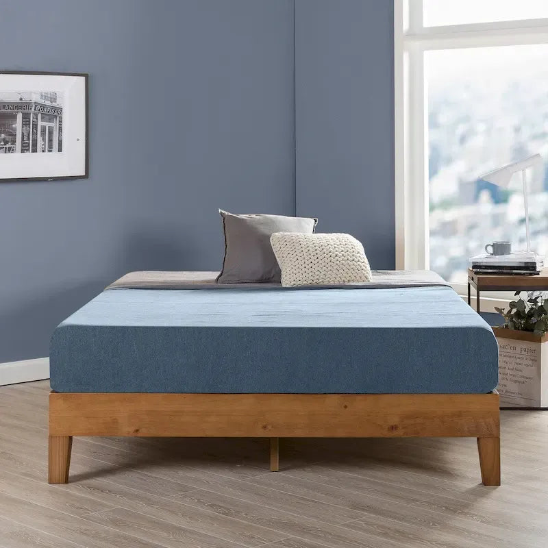 Grand Solid Wood 12-inch Platform Bed Frame