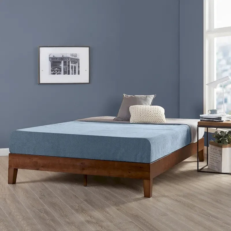 Grand Solid Wood 12-inch Platform Bed Frame