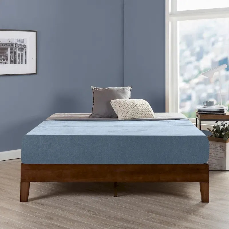 Grand Solid Wood 12-inch Platform Bed Frame