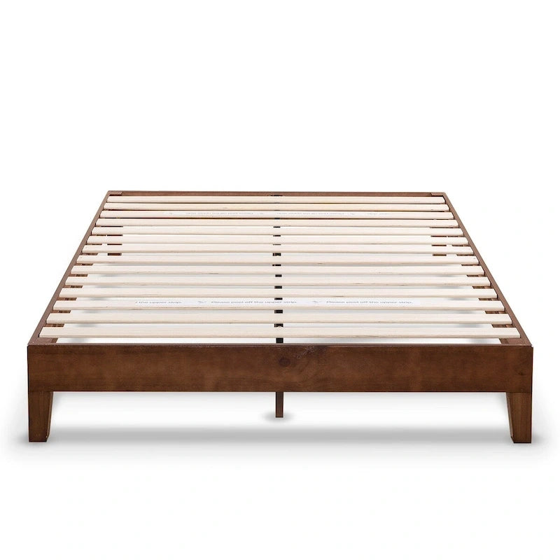 Grand Solid Wood 12-inch Platform Bed Frame