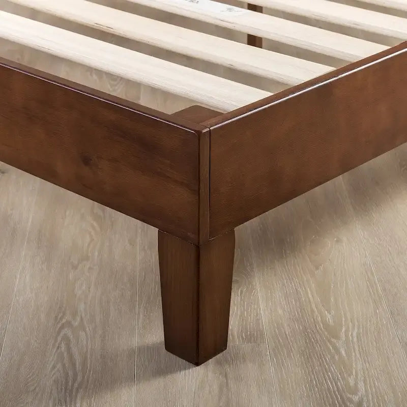 Grand Solid Wood 12-inch Platform Bed Frame