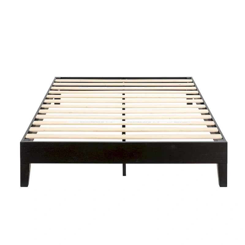 Grand Solid Wood 12-inch Platform Bed Frame