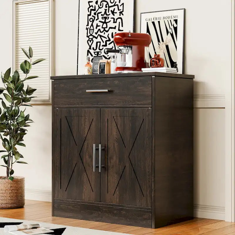 Sideboard Buffet Cabinet, Kitchen Storage Cabinet