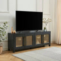 69,5-Zoll-TV-Ständer aus Holz, Medienkonsole, Entertainment-Center