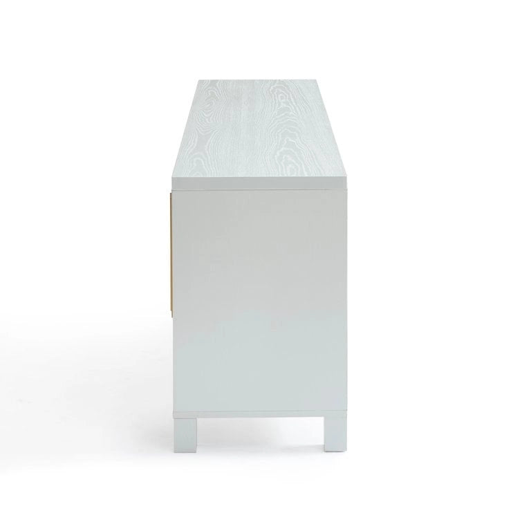 69,5-Zoll-TV-Ständer aus Holz, Medienkonsole, Entertainment-Center